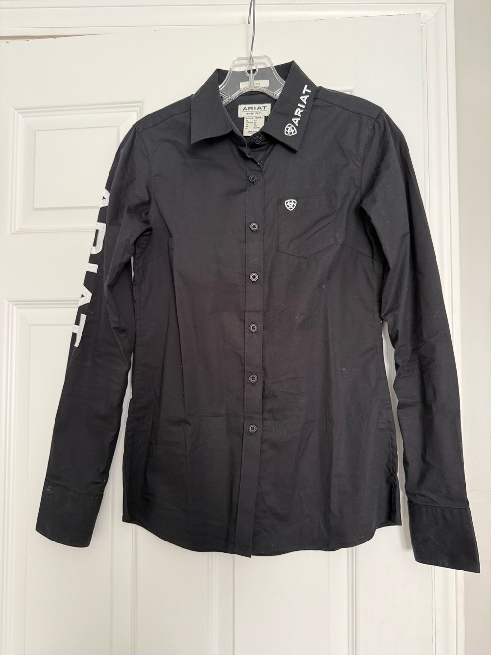 Ariat Black Long-Sleeve Button Down